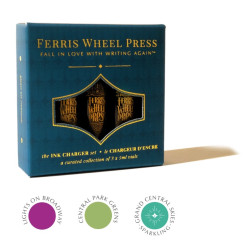 Zestaw atramentów Ink Charger - Ferris Wheel Press - New York, 3 x 5 ml