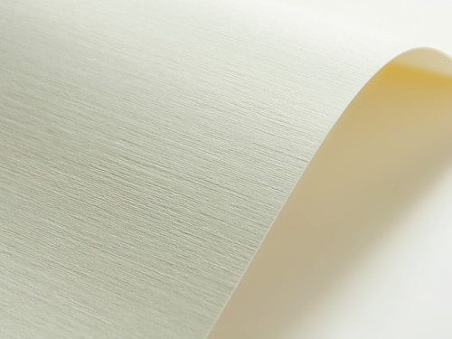 Elfenbens Decor Paper 185g - ivory, Linen (203) ,A4, 20 sheets
