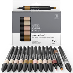 Promarker Skin Tones Set -...