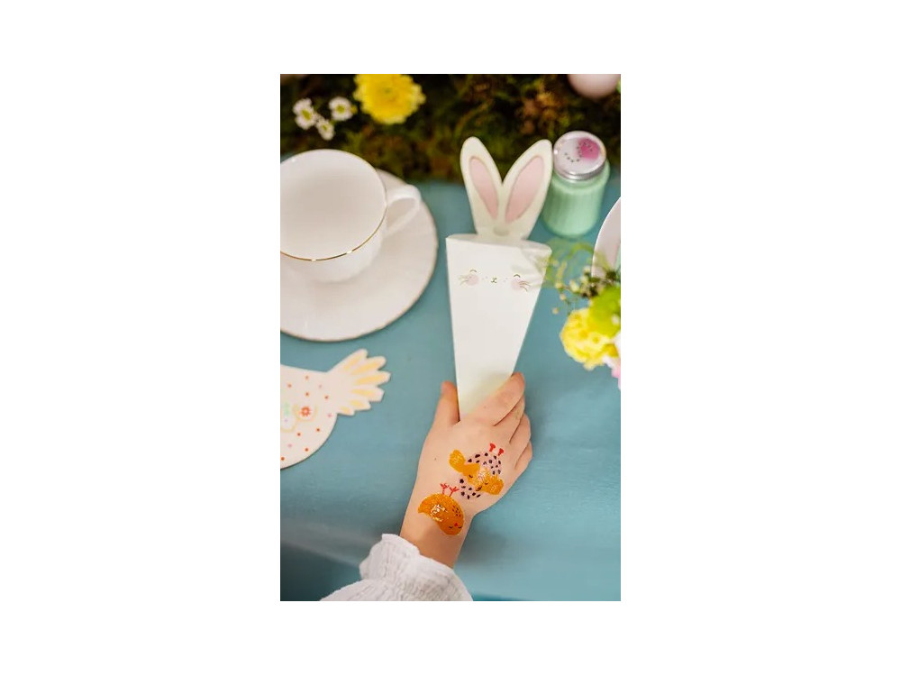 Easter temporary tattoos for kids - 20 pcs.