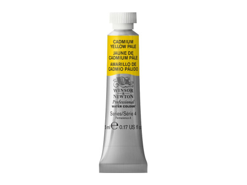 Professional Watercolour paint - Winsor & Newton - Cadmium Yellow Pale, 5 ml