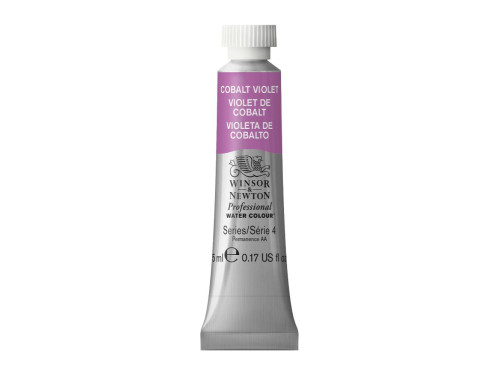 Professional Watercolour paint - Winsor & Newton - Cobalt Violet, 5 ml