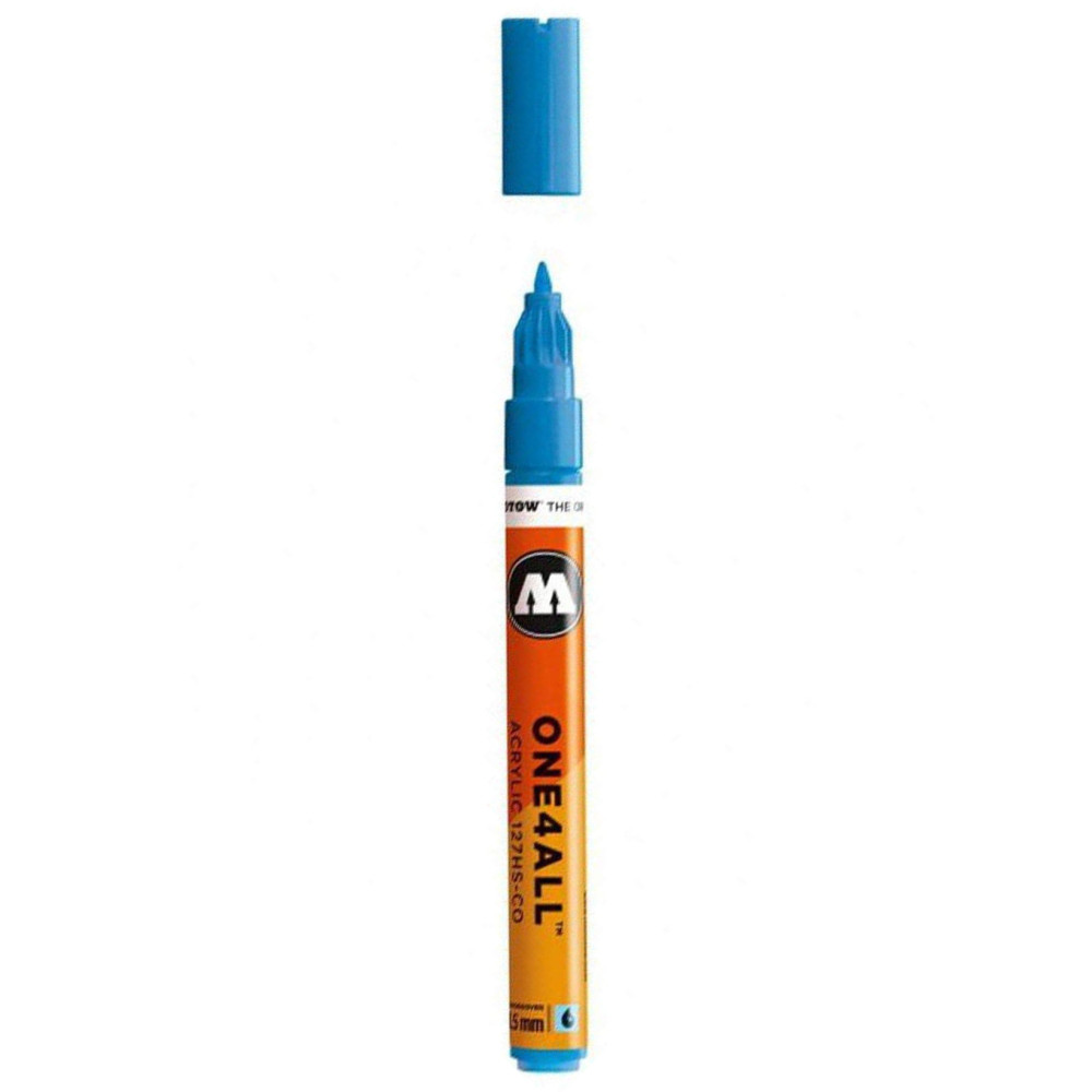 Marker akrylowy One4All - Molotow - Shock Blue Middle, 1,5 mm