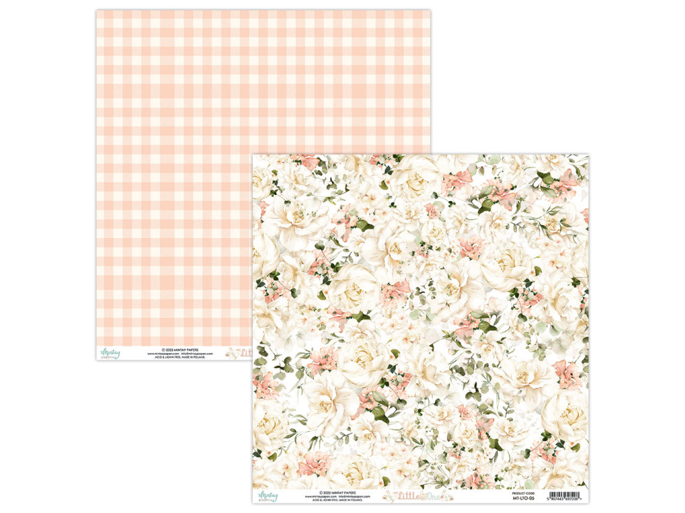 Papier do scrapbookingu 30,5 x 30,5 cm - Mintay - Little One 05