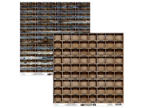 Papier do scrapbookingu 30,5 x 30,5 cm - Mintay - Garage 04