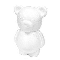 Styrofoam bear - 15 cm