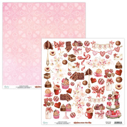 Elements for cutting 30,5 x 30,5 cm - Mintay - Chocolate Kiss