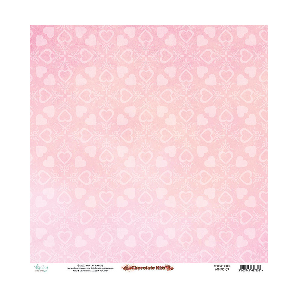 Elements for cutting 30,5 x 30,5 cm - Mintay - Chocolate Kiss