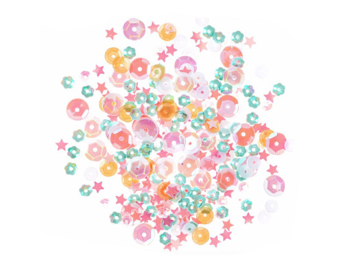 Opalescent sequins, Candy - DpCraft - 15 g