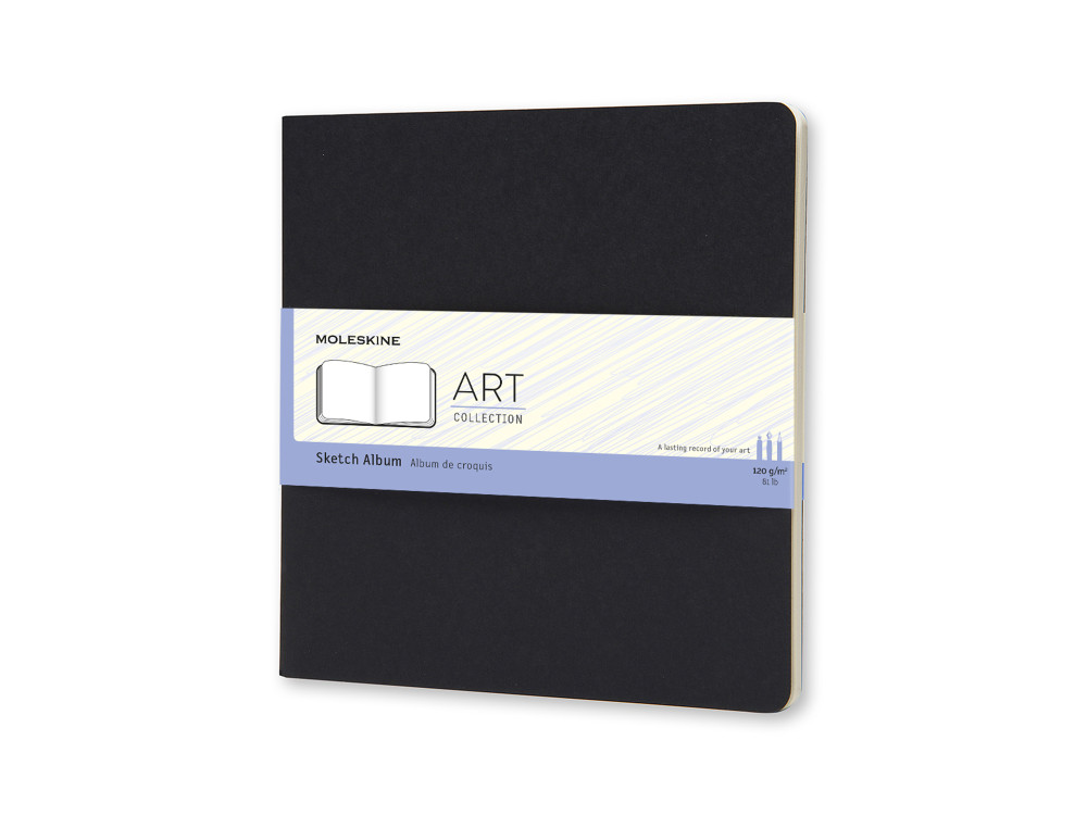 Sketch Album Art Collection - Moleskine - soft, black, 19 x 19 cm
