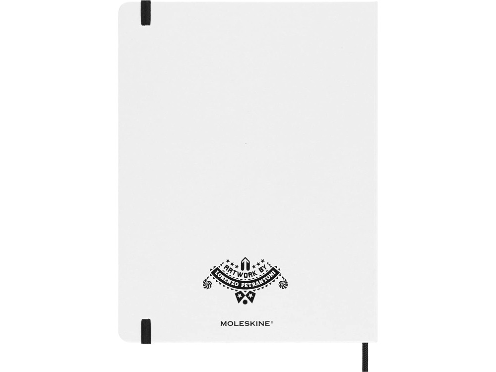 Notebook Lorenzo Petrantoni - Moleskine - ruled, hard cover, XL