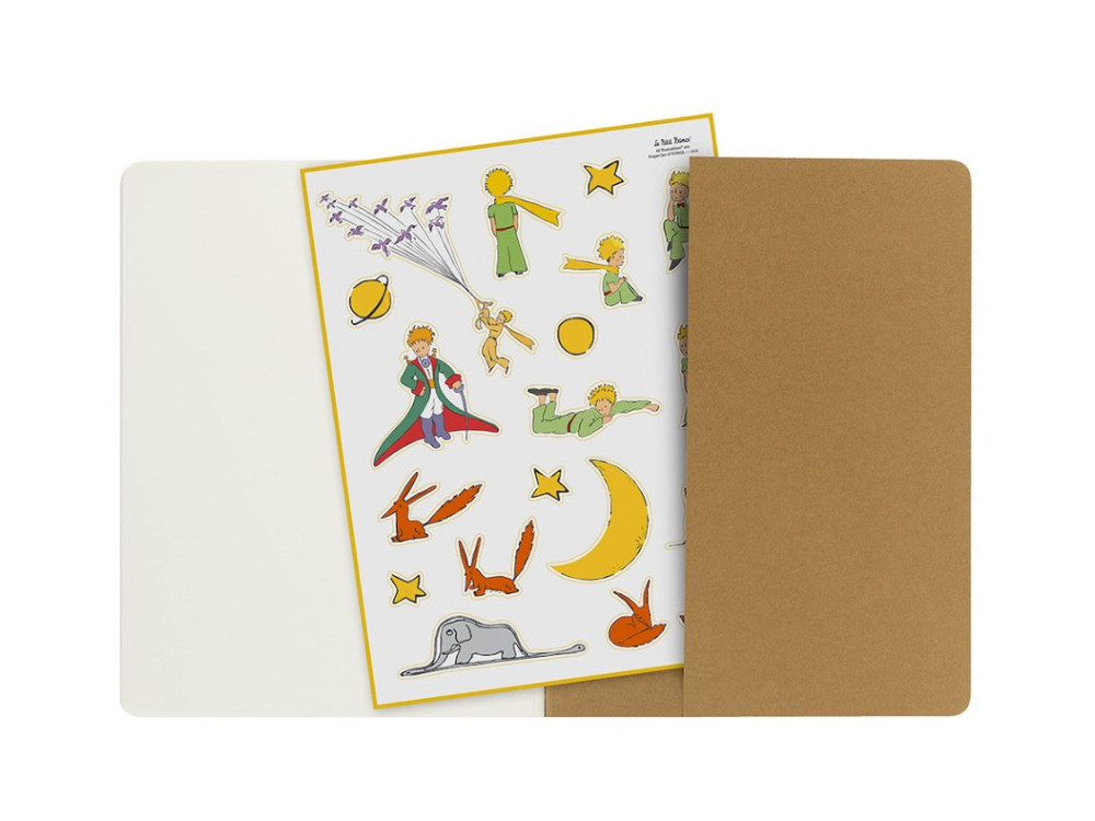 Notatnik i zeszyt Mały Książę, Księżyc, edycja kolekcjonerska - Moleskine - L, XL
