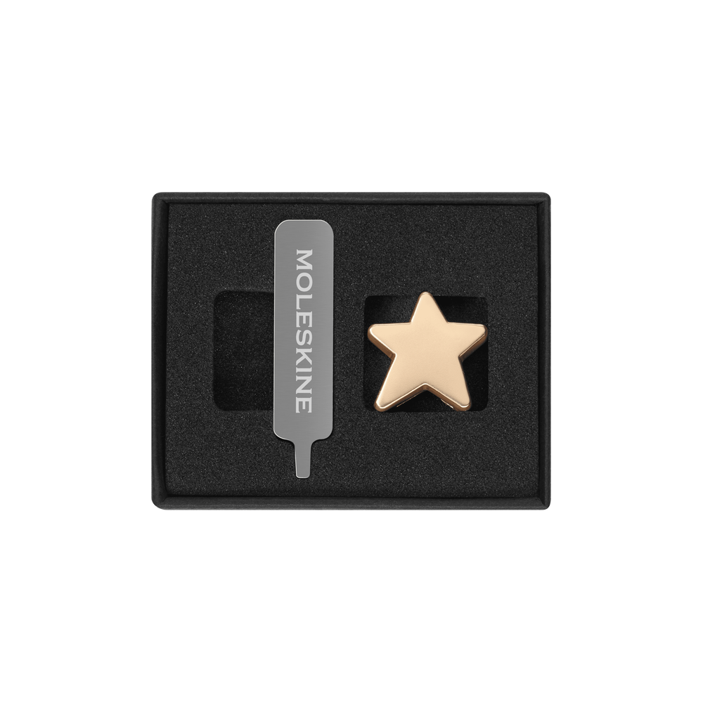 Notebook pin, Star - Moleskine - gold
