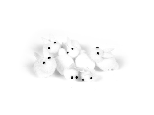 Easter bunnies - 4 cm, 6 pcs.