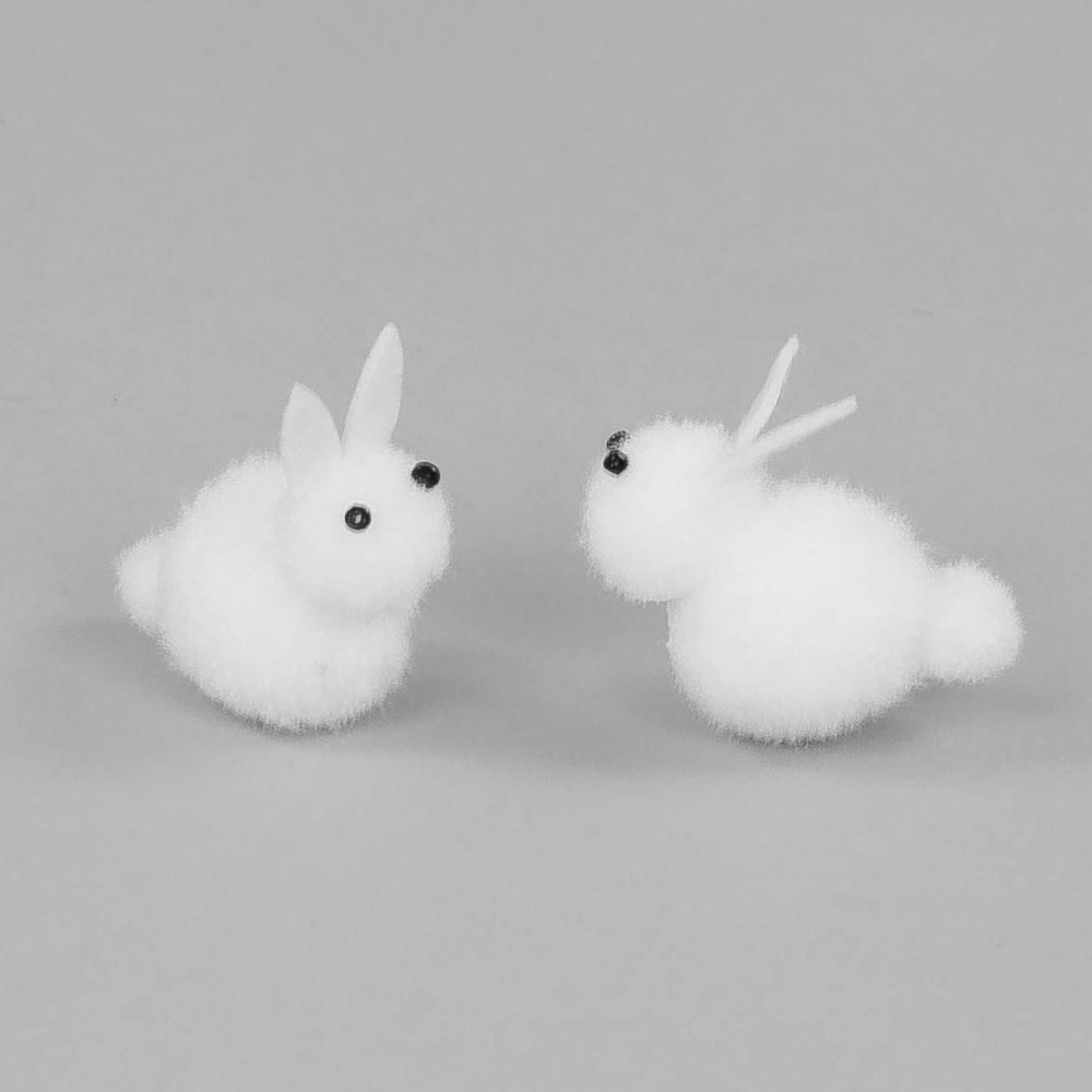Easter bunnies - 4 cm, 6 pcs.
