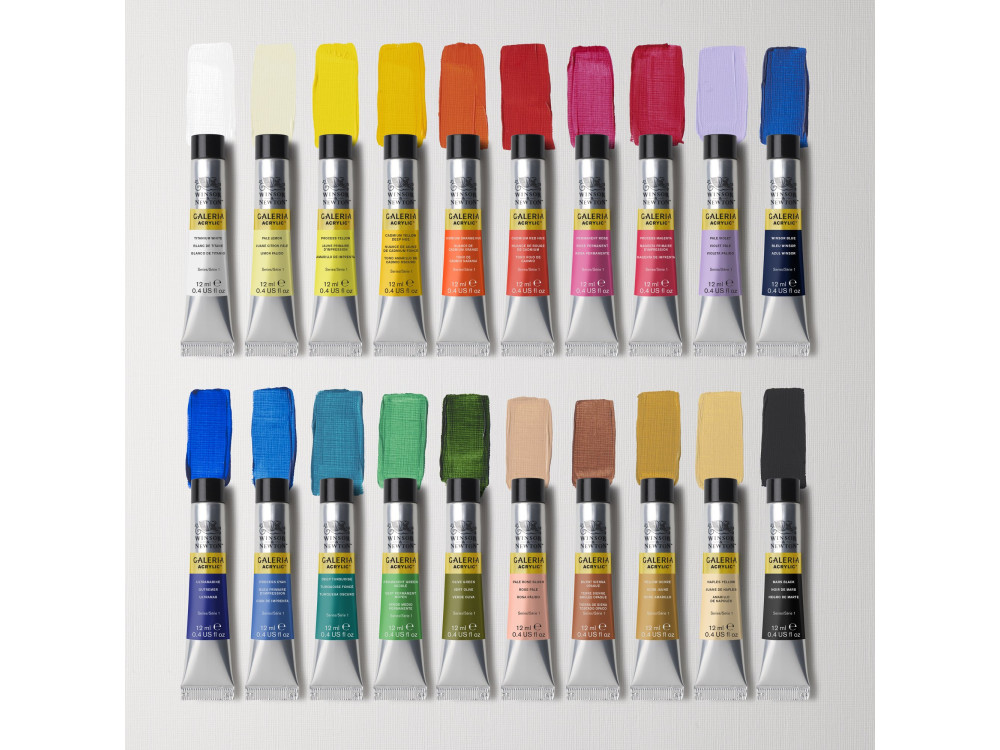 winsor newton acrylic paint set