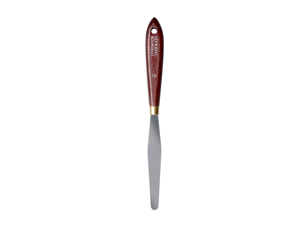 Painting spatula with wooden handle - Lefranc & Bourgeois - no. 10