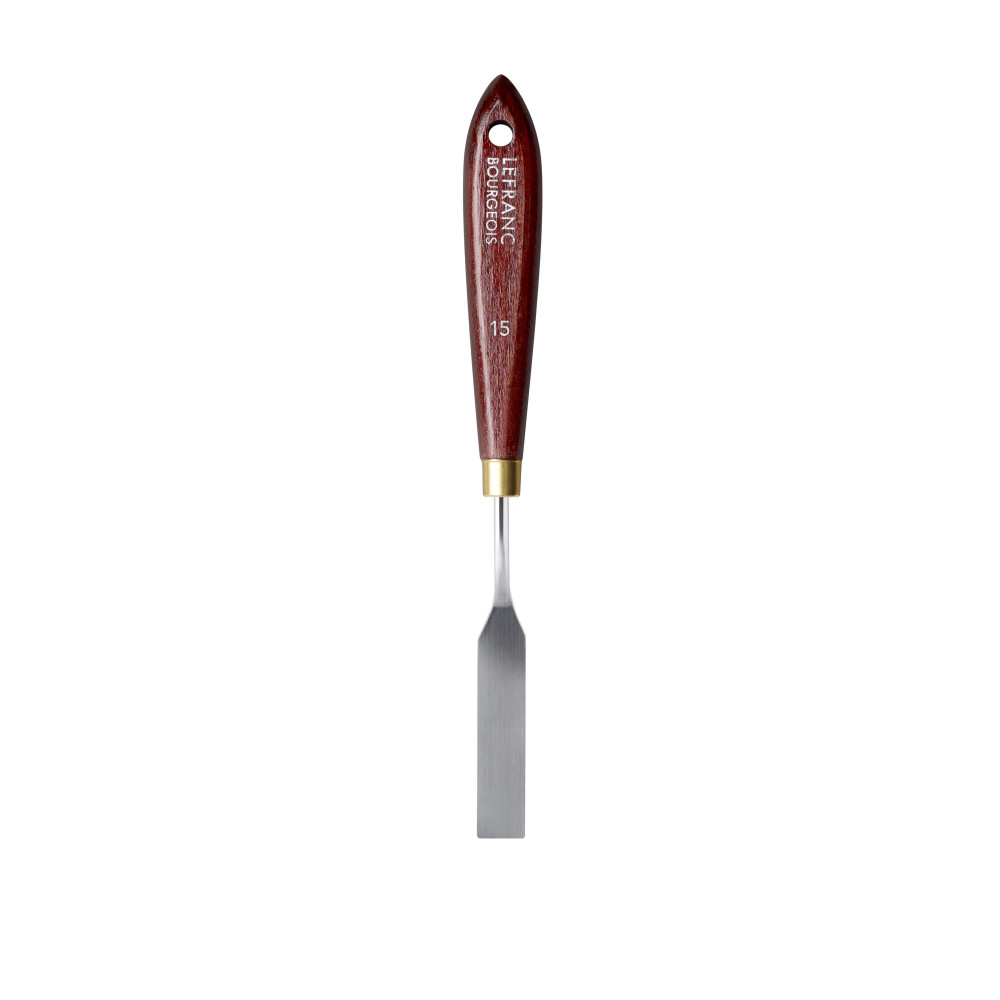 Painting spatula with wooden handle - Lefranc & Bourgeois - no. 15