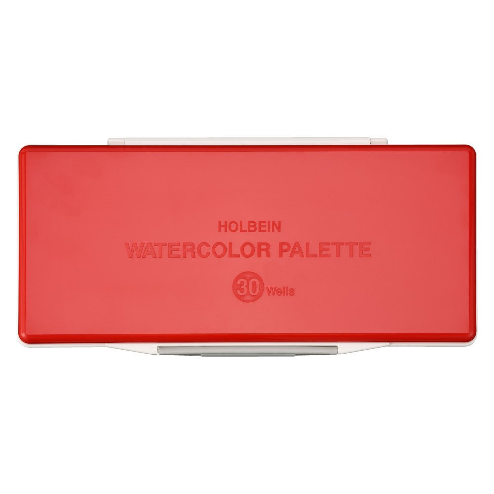Watercolor palette with removable pans - Holbein - 30 wells