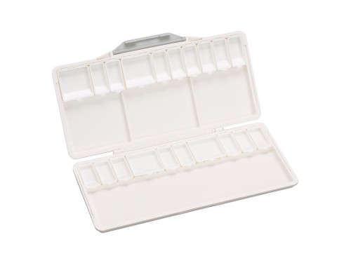 Watercolor palette with removable pans - Holbein - 24 compartments