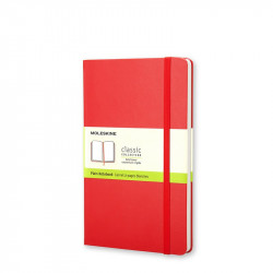Plain Red Notebook - Hard - Pocket - Moleskine
