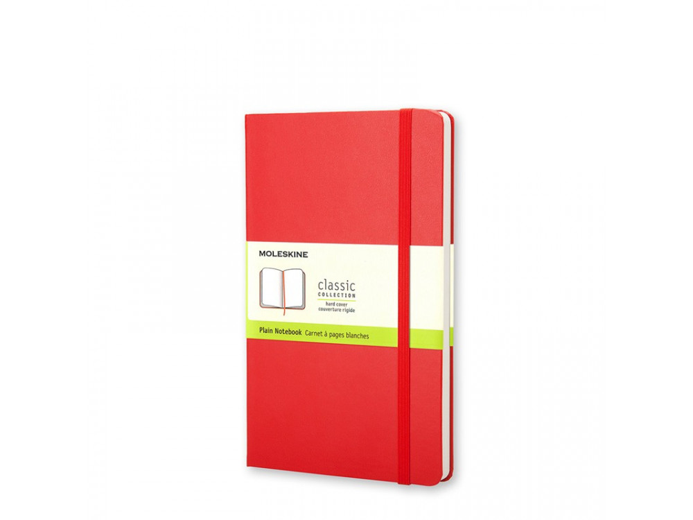 Plain Red Notebook - Hard - Pocket - Moleskine