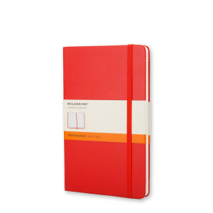 Ruled Red Notebook - Hard - Pocket - Moleskine