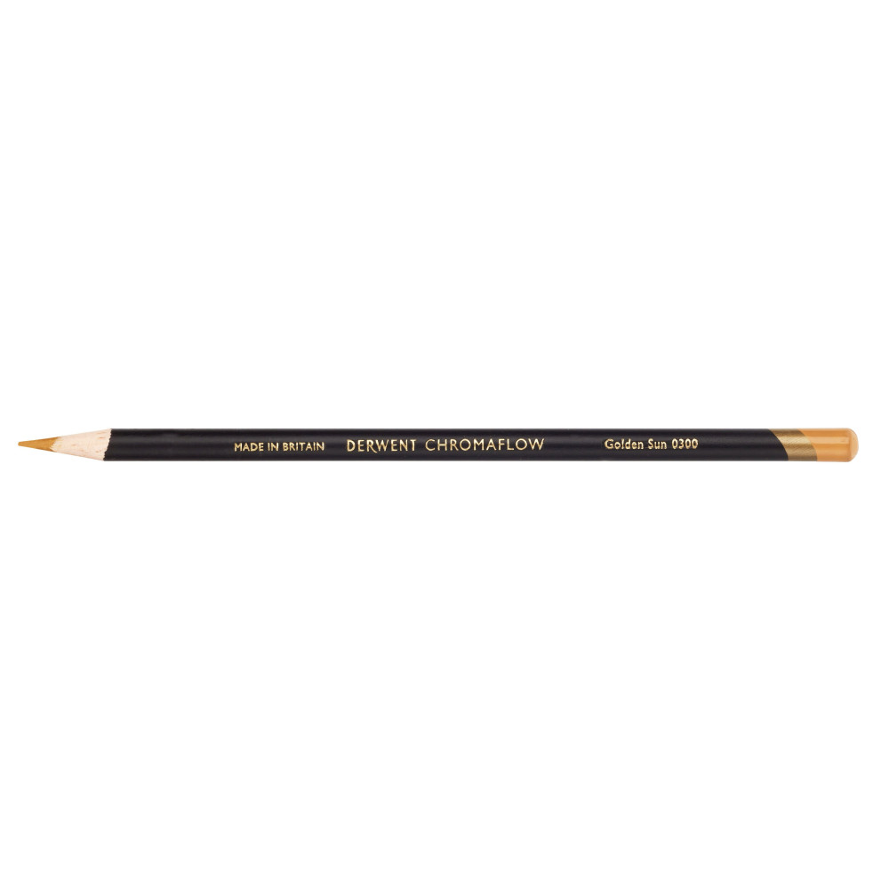 Chromaflow colored pencil - Derwent - 0300, Golden Sun