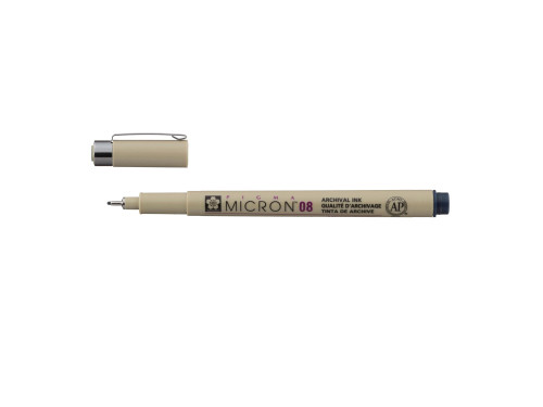 Pigma Micron Fineliner 08 - Sakura - Blue Black, 0,5 mm