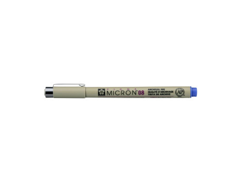 Pigma Micron Fineliner 08 - Sakura - Blue, 0,5 mm