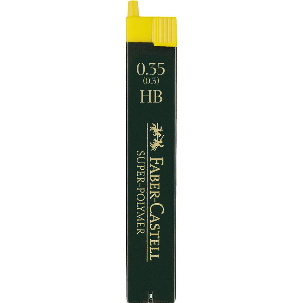 Mechanical pencil lead refills, 0,3 mm - Faber-Castell - HB, 12 pcs.