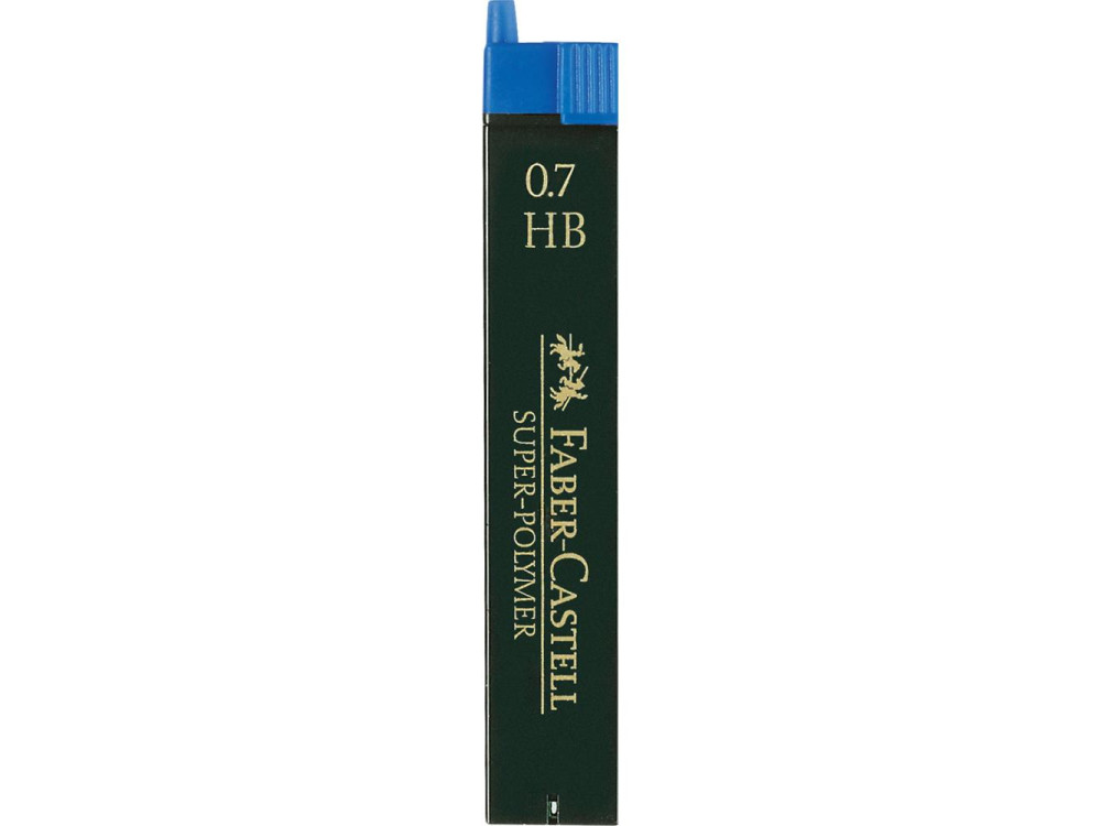 Mechanical pencil lead refills, 0,7 mm - Faber-Castell - HB, 12 pcs.