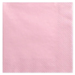 Paper napkins - light pink,...
