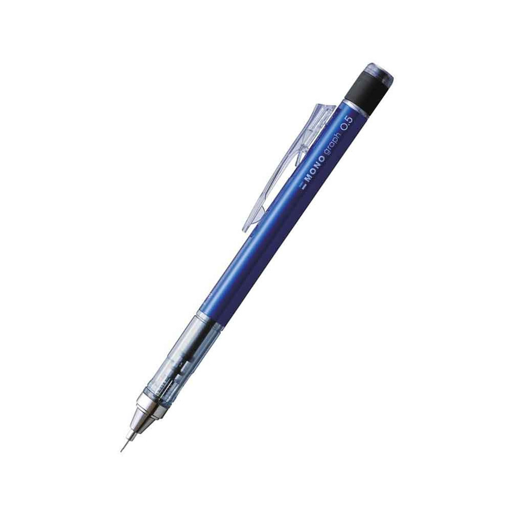 Ołówek automatyczny MONO Graph - Tombow - Blue, 0,5 mm