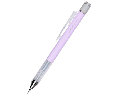 Ołówek automatyczny MONO Graph - Tombow - Pastel Lavender, 0,5 mm
