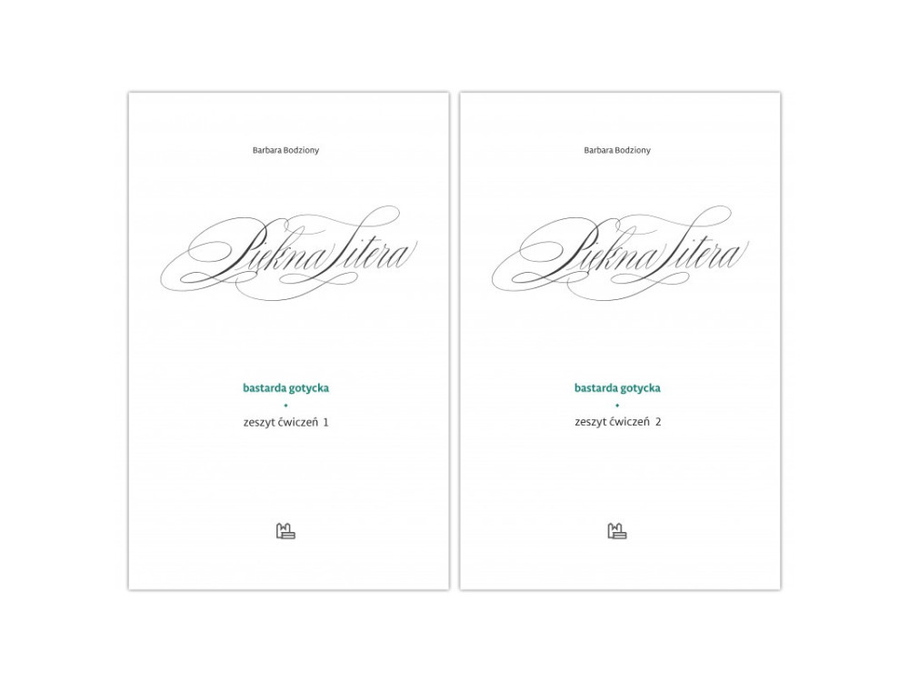 Ćwiczenia do kaligrafii - Barbara Bodziony - Piękna Litera. Bastarda gotycka