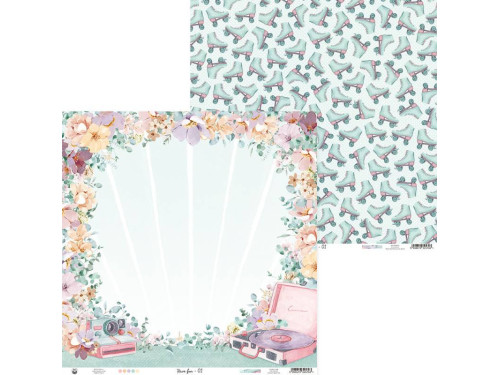 Papier do scrapbookingu 30,5 x 30,5 cm - Piątek Trzynastego - Have Fun 01