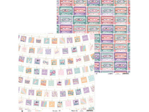 Papier do scrapbookingu 30,5 x 30,5 cm - Piątek Trzynastego - Have Fun 06