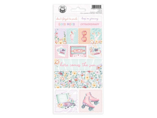 Arkusz tekturowych naklejek 10,5 x 22 cm - Piątek Trzynastego - Have Fun 02