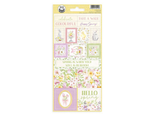 Set of cardboard stickers 10,5 x 22 cm - Piątek Trzynastego - Spring is Calling 02