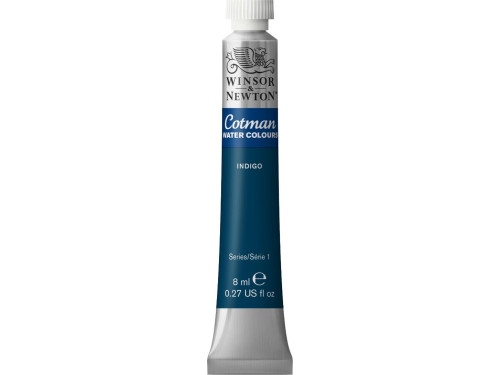 Farba akwarelowa Cotman - Winsor & Newton - Indigo Row, 8 ml