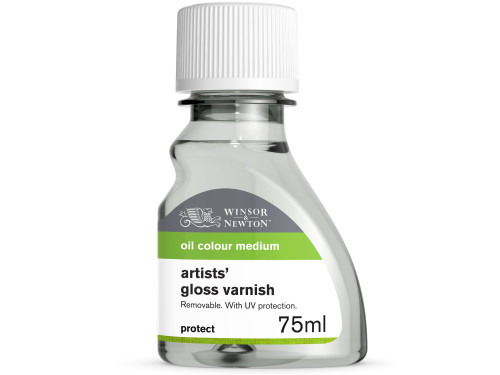 Werniks usuwalny Artists' Varnish - Winsor & Newton - połysk, 75 ml