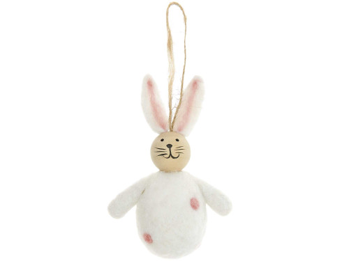 Bunny to hang decoration - Rico Design - 4 x 10 cm