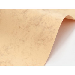 Papier Marble Cover 200g - Grecian Tan, kremowy, A4, 20 ark.