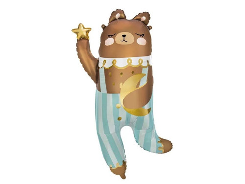 Foil balloon, Bear - 72 x 104 cm