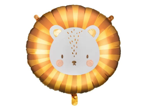 Balon foliowy, Lew - 70 x 67 cm