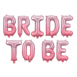 Foil balloon, Bride to be -...