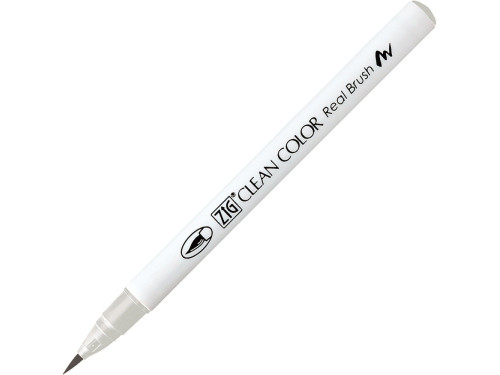 Zig Clean Color Real Brush Pen - Kuretake - 904, Fog Gray