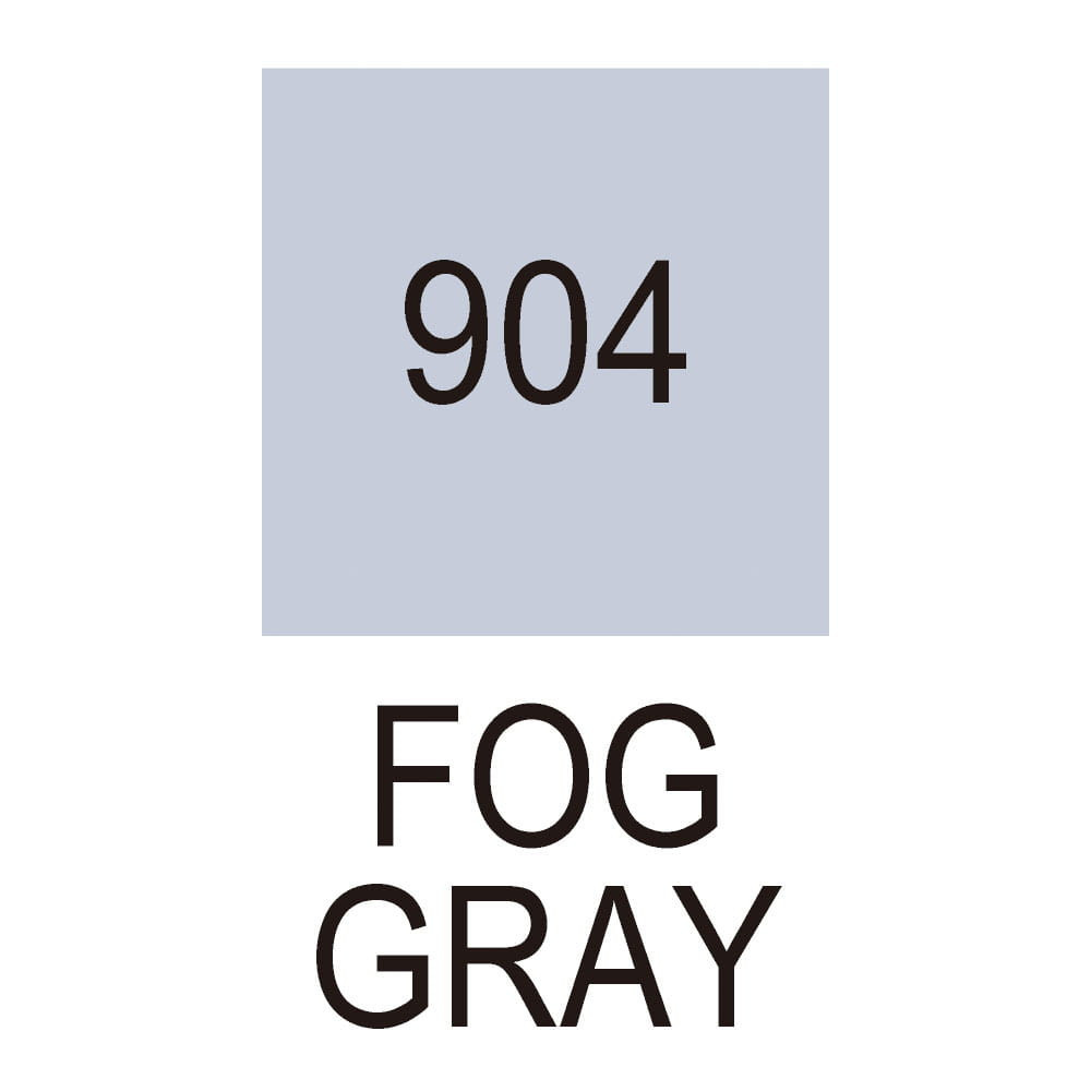 Pisak pędzelkowy Zig Clean Color Real Brush - Kuretake - 904, Fog Gray