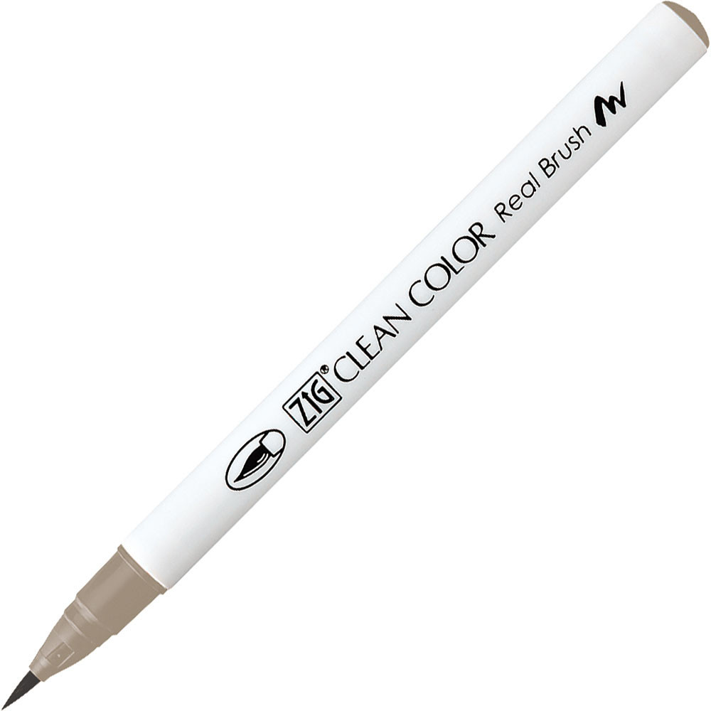 Zig Clean Color Real Brush Pen - Kuretake - 903, Platinum Brown